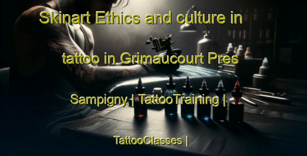 Skinart Ethics and culture in tattoo in Grimaucourt Pres Sampigny | TattooTraining | TattooClasses | SkinartTraining-France
